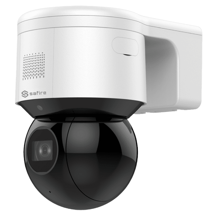 SAFIRE SF-IPPT470ZWA-4PS-AI IP PTZ ātrgaitas kupola kamera, 2,8~12 mm, Wi-Fi, PoE, IP66, 256 GB microSD, AI