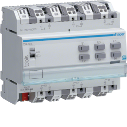 Hager TXA306 6-fold Universal Input Device KNX