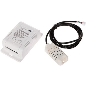SMART SWITCH WITH TEMPERATURE AND HUMIDITY MEASUREMENT ATLO-TS2-TUYA Wi-Fi, Tuya Smart