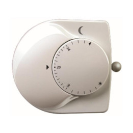 Moehlenhoff AR2010K2E-S Alpha-Regler 230V Komfort su externem Sensor für stromlos-zu (weiß)