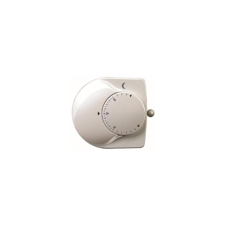 Moehlenhoff AR2010K2E-S Alpha-Regler 230V Komfort su externem Sensor für stromlos-zu (weiß)