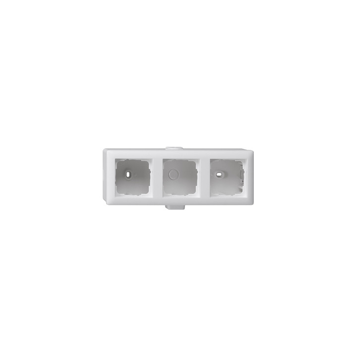 GIRA Standard 55 3-Gang Surface Housing