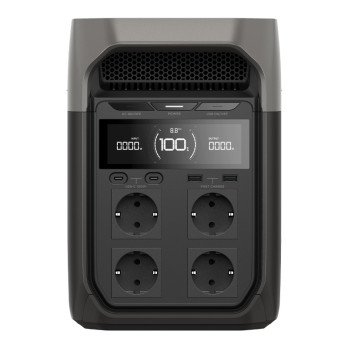 Komplektacija: EcoFlow Delta 3 elektrine + 400W fotovoltine panele.