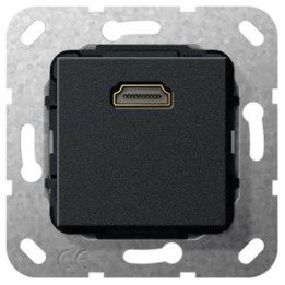 GIRA 566910 HDMI Kpl. Einsatz Schwarz m