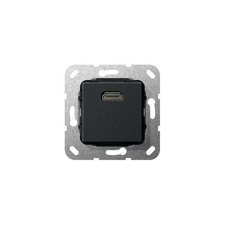 GIRA 566910 HDMI Kpl. Einsatz Schwarz m