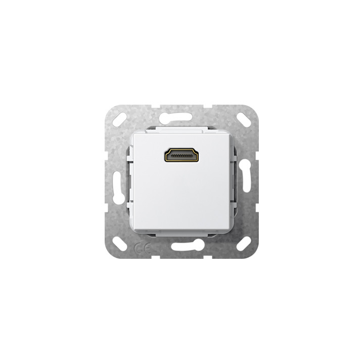 GIRA 567003 HDMI K-Peitsche Einsatz Reinweiß