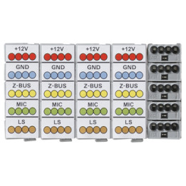 Gira 595500 5-Pole Terminal Block, System 834