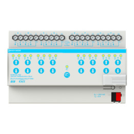 Busch-Jaeger 6196/82-102 Jalousie-/Rollladenaktor, Fahrzeiterm, 8f, 230VAC, man Bed,REG,BJE
