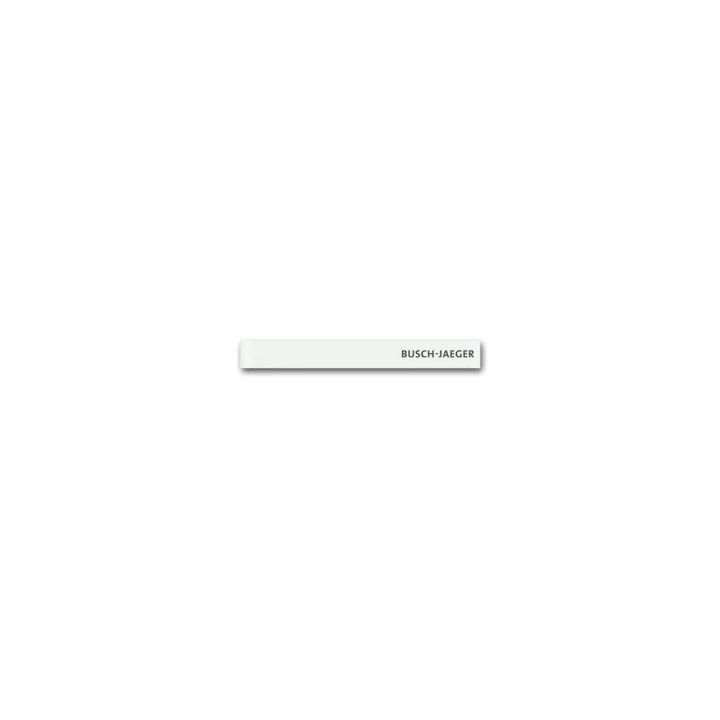 Busch-Jaeger 6349-811-101 Standardabschlussleiste unten mit Schriftzug Busch-priOn®