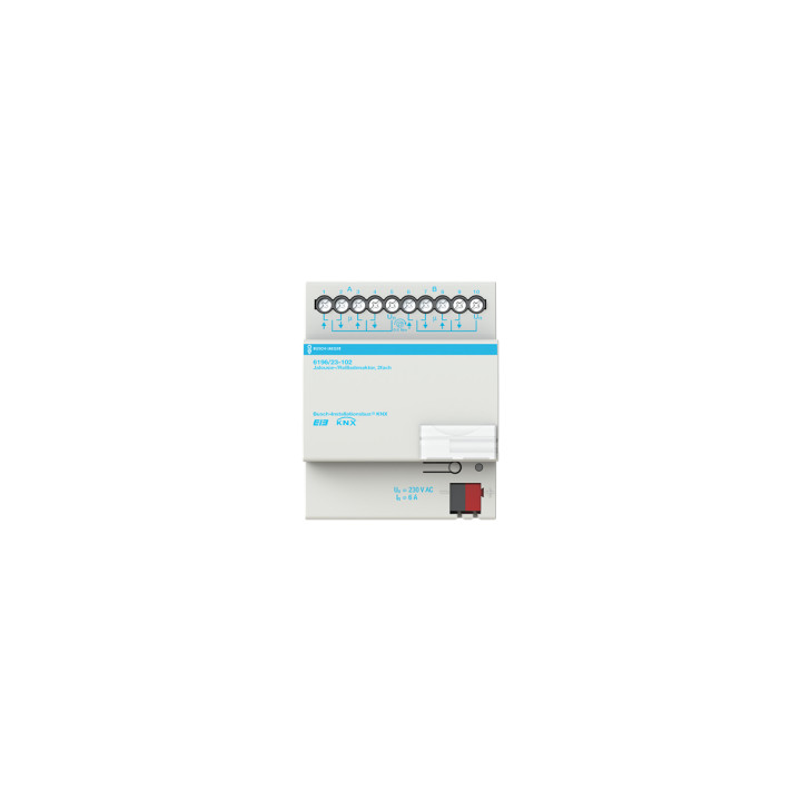 Busch-Jaeger 6196/23-102 Jalousie-/Rollladenaktor, 2fach, 230 V AC, REG