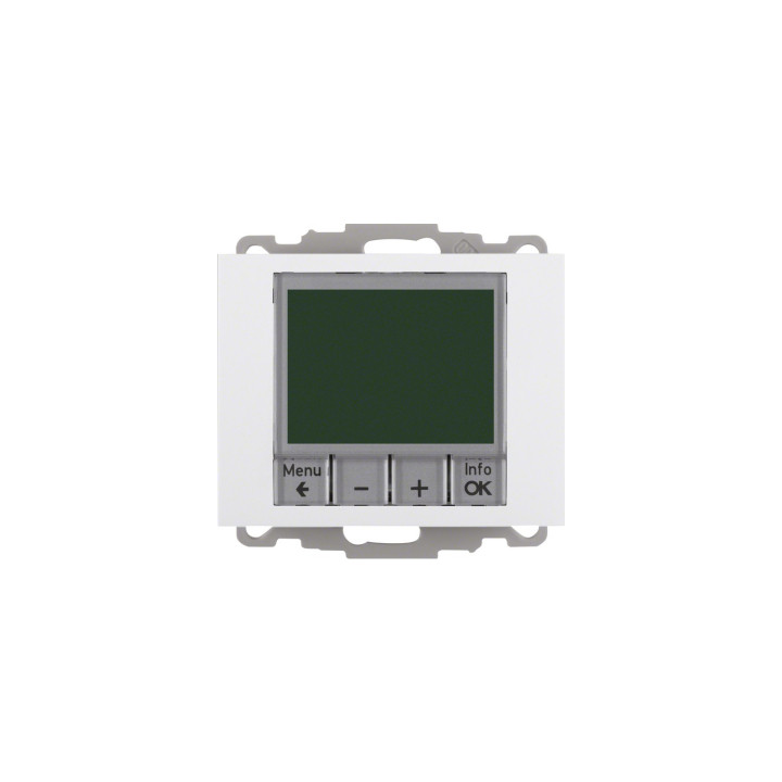 Berker 20447109 Temperaturreguller pws/gl ar Schließer