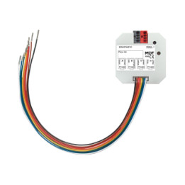 MDT SCN-RT4UP.01 KNX temperatuurikontroller/andur, 4-kanaliline, süvistatav