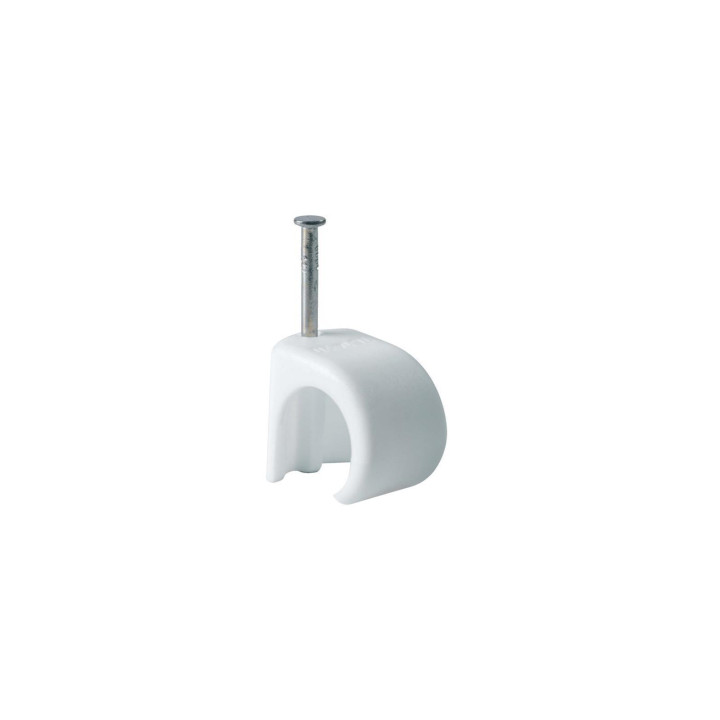 Schneider 2070001 Nagelschelle TC22-26 (2,5/45/21mm) Weiss