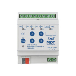 MDT AKD-0424R.02 KNX LED Контроллер 4-канальный, 4/8 А, RGBW, 4 SU MDRC