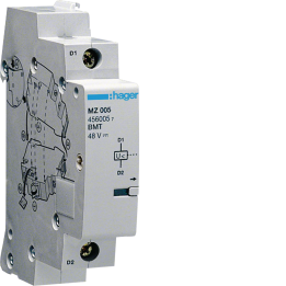 Устройство отсечения при пониженном напряжении Hager MZ209, 48V DC