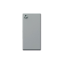Siedle TM 612-1/-2 BTM 650-01/02 SM Klingeltaste mit Glockensymbol в цвете Silber-Metallic