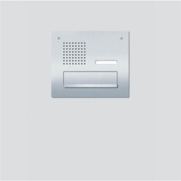 Siedle CL 411 BD2A 01 N Siedle Classic Durchwurfbriefkasten-Front Audio в цвете Edelstahl