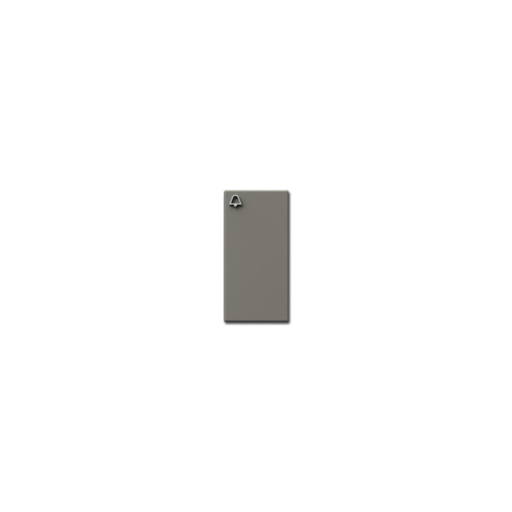 Siedle TM 612-1/-2 BTM 650-01/02 TM Klingeltaste mit Glockensymbol в цвете Titan-Metallic