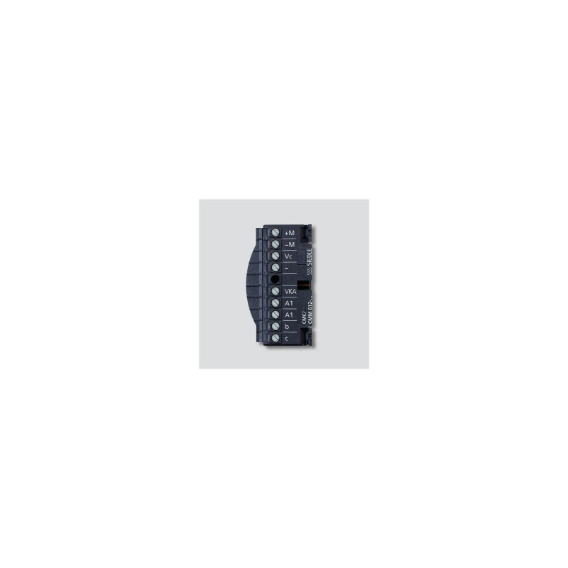 Siedle CMC/CMM 612-... Klemmblock in Schwarz