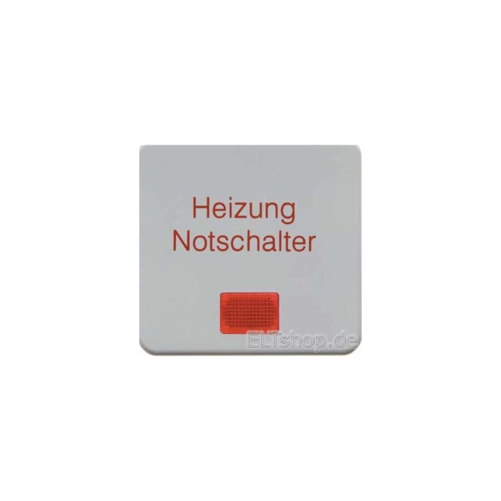 Berker Wippe Heizung Notschalter 170709