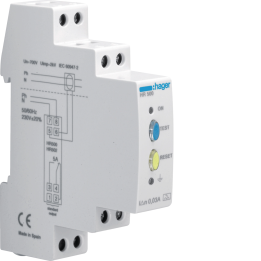 Hager HR500 Earth-Leakage Relay (ELR) 30mA Type A