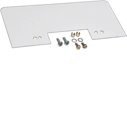 Hager HZ043 Terminal Shield h125/160 4P