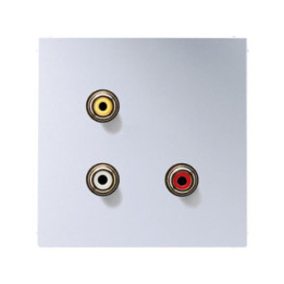 Jung MAAL1031 Multimediaanschlusssystem – aliuminis