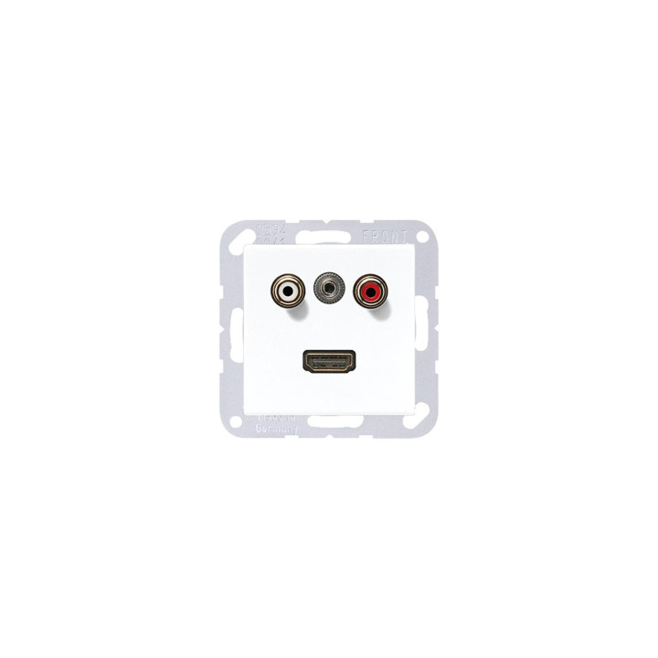 Jung MAA1082WW Multimedia Module Alpine White
