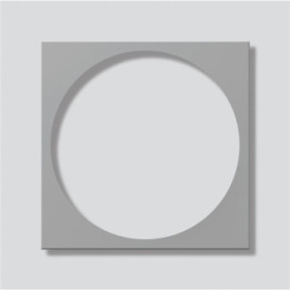 Siedle CMC/CMM 611/612-... BCMM/BCMC 650-... TM Blendrahmen in Titan-Metallic