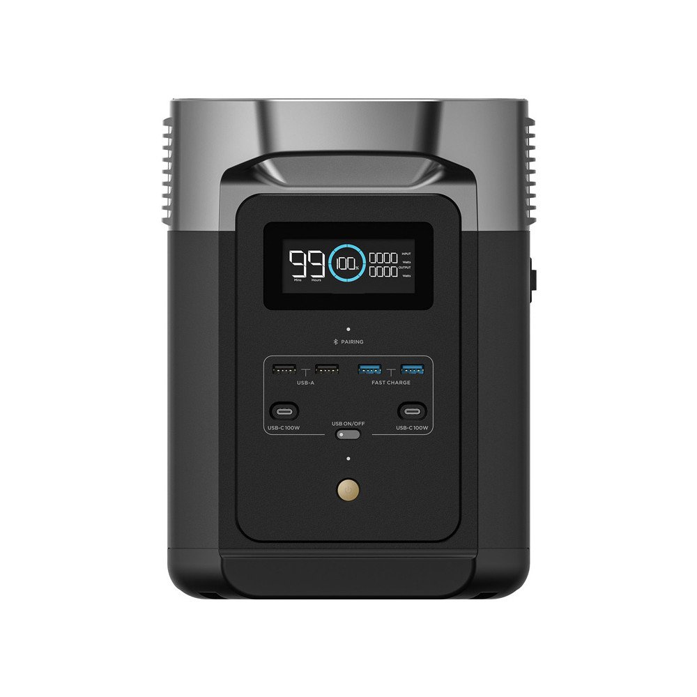 Set: EcoFlow Delta 2 power station + 220W photovoltaic panel.