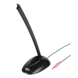 Hama desktop microphone CS-198, black