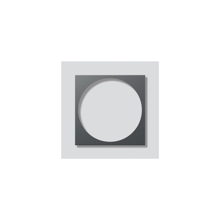 Siedle CMC/CMM 611/612-... BCMM/BCMC 650-... DG Blendrahmen in Dunkelgrau-Glimmer