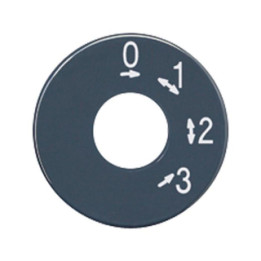 Jung SKS1101-4 Ersatz-Skalenscheibe - anthrazit