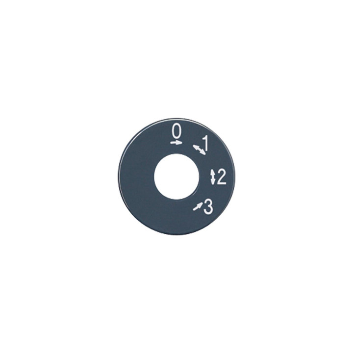 Jung SKS1101-4 Ersatz-Skalenscheibe - anthrazit