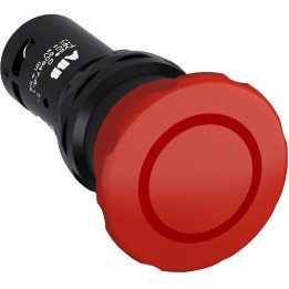 Avārijas apstāšanas poga Sarkana IP67 22mm