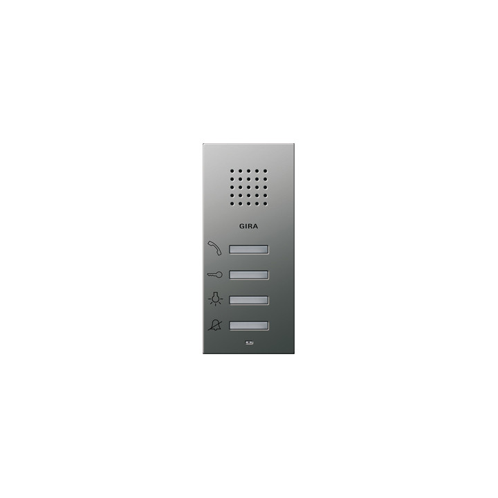 GIRA 1250600 Wohnungsstation AP System 55 Edelstahl