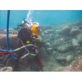 Handheld Underwater Hydraulic Breaker HYCON HH20 (22 kg, 60 J, 20 lpm)