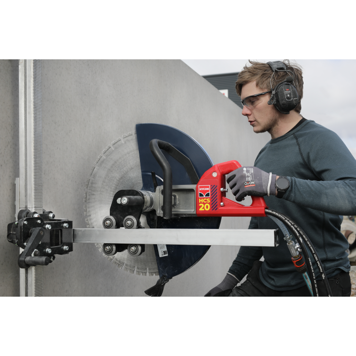 HYCON SawEZ Wall Saw Guide Rail System for Concrete Sawing (4040100)