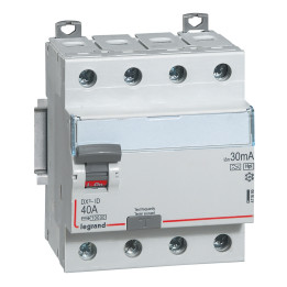 УЗО DX3 4P 40A 30мА A-Hpi