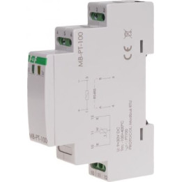 Mõõtmise temperatuuri andur, RS-485 MODBUS RTU, 9÷30VDC, -100÷400°C