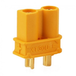 Amass XT30U-F sieviešu 2-pin 15A 500V XT30 līdzstrāvas padeves savienotāja spraudnis