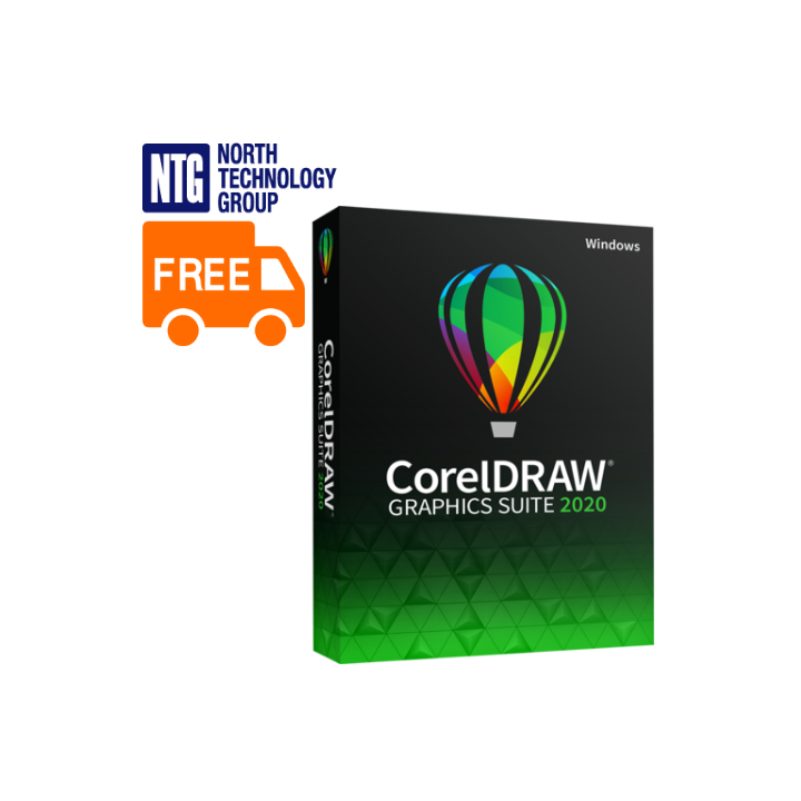 „CorelDraw Graphics Suite 2020“ pilna versija, skirta „Windows“ (ESD, daugiakalbė)