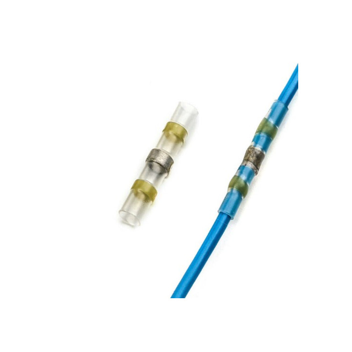 Termosarūkošs pašlodēšanas savienotājs 12-10AWG 4,0-6,0 mm², dzeltens, 1 gab.