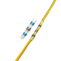 Termosarūkošais pašlodēšanas savienotājs 16-14AWG 1,5-2,5 mm², zils, 1 gab.