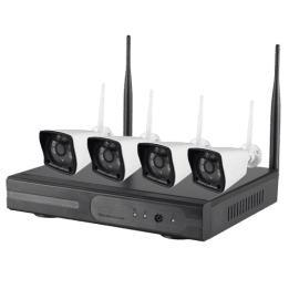 NIVIAN RETAIL NV-KIT413W-1 Tt 4-kanavainen NVR 1 Tt:n kiintolevyllä, ONVIF, P2P-pilvi