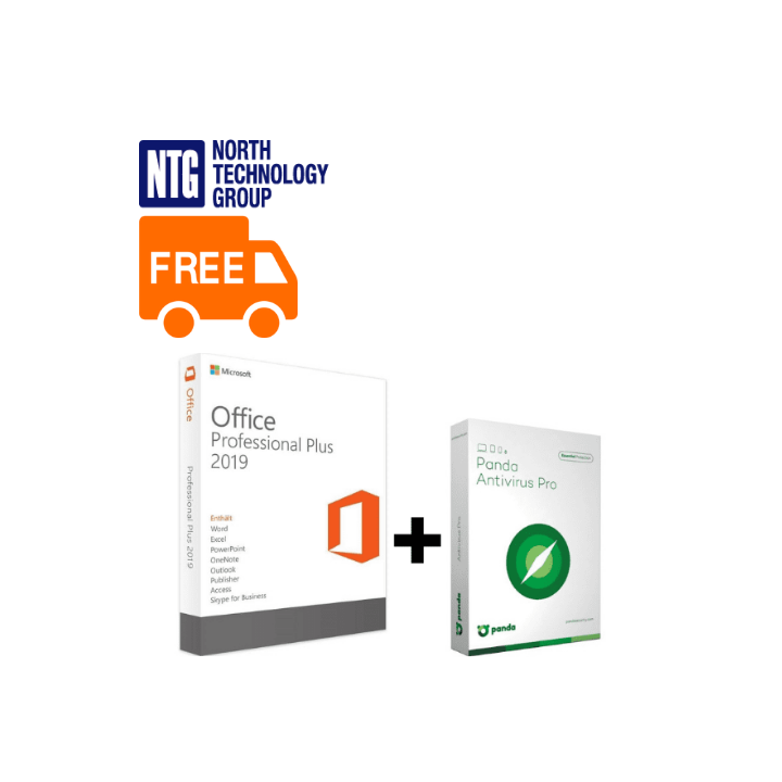 Microsoft Office 2019 Professional Plus + Panda Antivirus Pro