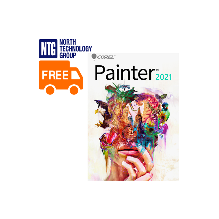 Corel Painter 2021 operētājsistēmai Windows un Mac (ESD, daudzvalodu)