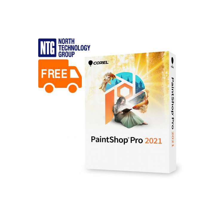 Corel PaintShop Pro 2021 — ESD daudzvalodu licence