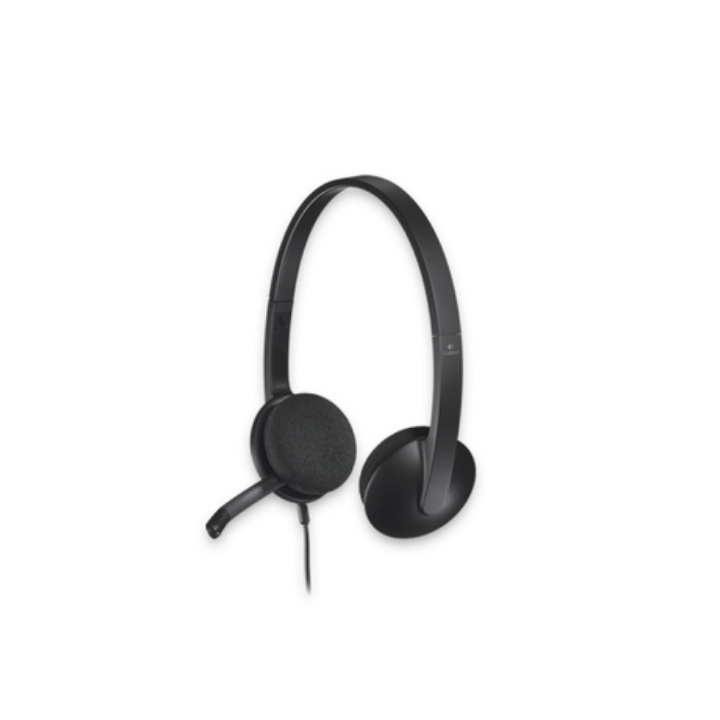 Logitech H340 USB -tietokonekuulokkeet (musta)