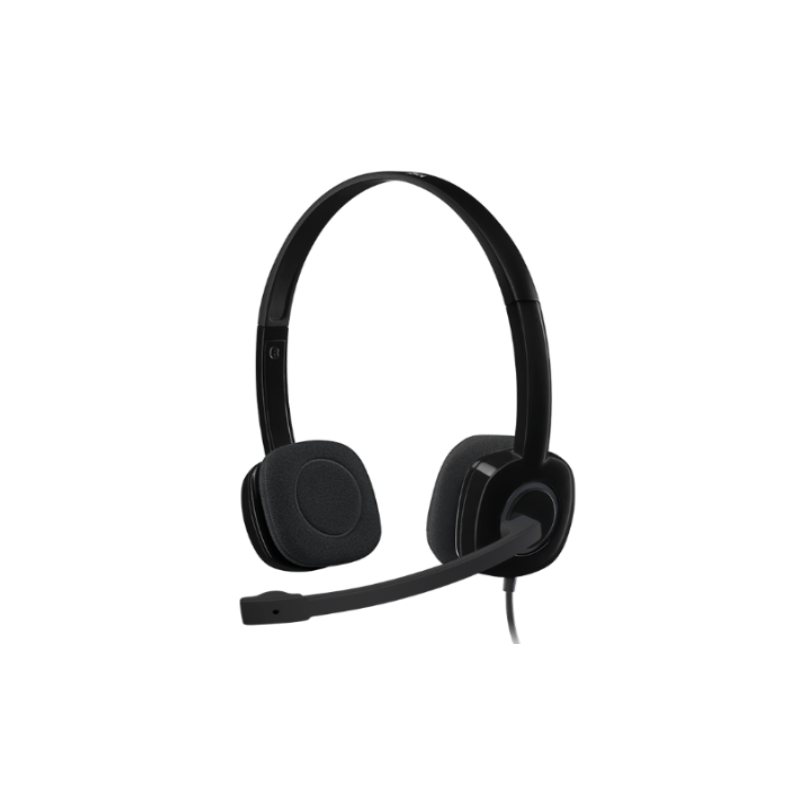Logitech H151 stereoaustiņas, melnas